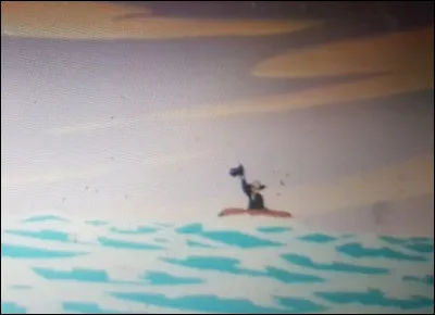 Pourquoi le capitaine du bateau n'a-t-il pas repêché le cercueil de professeur ?