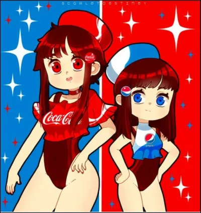 Quelles sont les deux marques présentes dans ce Chibi ?