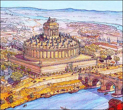 Comme l'empereur Auguste l'avait déjà fait en construisant son mausolée, un autre empereur (117-138 après J.-C) en érigea un monumental pour lui et ses successeurs. Qui est-il ?