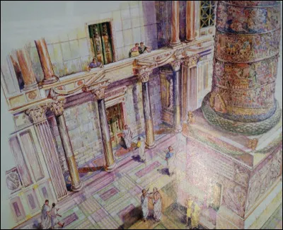 Colonne inaugurée en 113 de notre ère en l'honneur de la victoire de l'empereur sur les Daces. Qui est-il ?