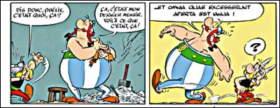 Ob&eacute;lix n'est pas d&eacute;parti du bon sens populaire, ni d'une certaine latinit&eacute; : en voici la preuve. Quel est le sens de sa r&eacute;partie ?