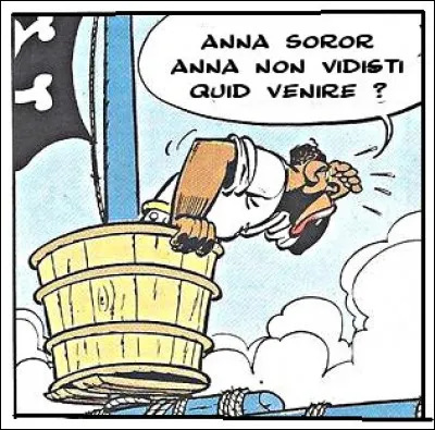 J'en suis "Baba" : vous avez sous les yeux l'illustration de l'origine v&eacute;ritable de "vigie pirate" ! Mais que dit-il, au juste ?