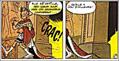 C'est C&eacute;sar - les Romains ignoraient-ils les m&eacute;faits de la moutarde ? - qui nous livre une autre version de l'expression vue en Q7. Qu'est-ce qui "monte au nez" de Cl&eacute;op&acirc;tre ?