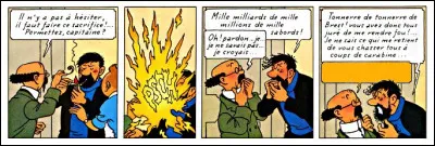 Après cette aventure particulièrement mouvementée, Haddock croit pouvoir enfin se reposer... Mais la vie a ces vicissitudes ! Que lui répond Tournesol, pour corser le tout ?