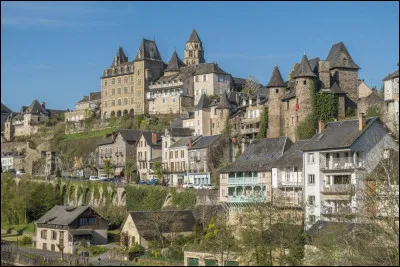 Petite ville de 2 800 habitants du département de la Corrèze, appelée "Perle du Limousin", bâtie au sommet d'un éperon rocheux, dominant un méandre de la Vézère :