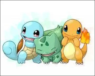Il y a un choix de trois Pokémon pour démarrer l'aventure. Parmi ces trois, lequel possède le type feu ?