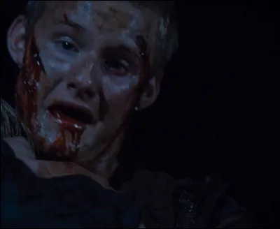 Cato se fait attaquer par des mutations génétiques féroces mais reste en vie jusqu'au lendemain matin puis Katniss lui lance une flèche dans la tête dans le(s) ...