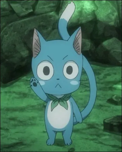 Quelle est la chose que Happy a oublié de donner à Lucy, lors de l'arc avec Eligoal ?