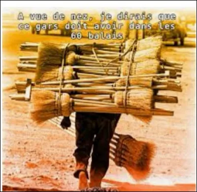 "À vue de nez", cela signifie...