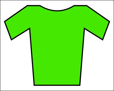 Le maillot vert est pour :