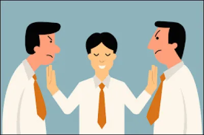 Quel statut possède un membre qui surveille les groupes et règle les conflits en gardant son sang-froid ?