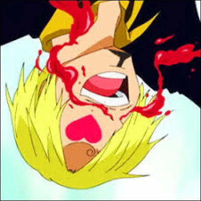 Dans "One Piece", quel homme saigne très souvent du nez lorsqu'il voit une jolie femme ?