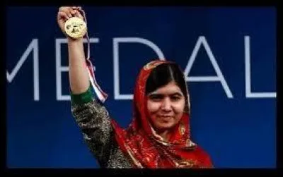 En quelle année Malala a-t-elle eu le prix Nobel de la Paix ?
