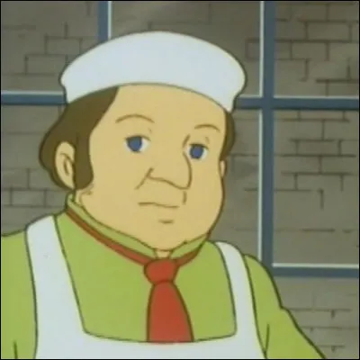 Comment s'appelle ce personnage qui est le cuisinier du pensionnat ?