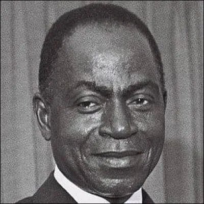 La Côte d'Ivoire devient indépendante le 7 août. Cet homme en est le premier président et dirigera le pays pendant plus de 30 années :