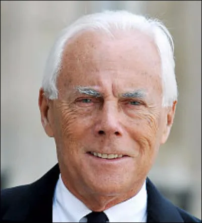 Qui est ce Giorgio, styliste et couturier italien, connu pour ses créations de vêtements masculins et féminins ?