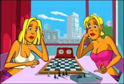 Deux blondes jouent aux échecs. Avant de commencer, la première demande si elle a les règles en tête ? - Que répond l'autre ?