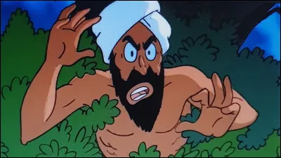 Le fakir tente d'hypnotiser Tintin. Que se passe-t-il ?