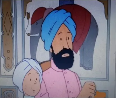 Le p&egrave;re de l'enfant qui a retrouv&eacute; Tintin mange un fruit, mais lequel ?