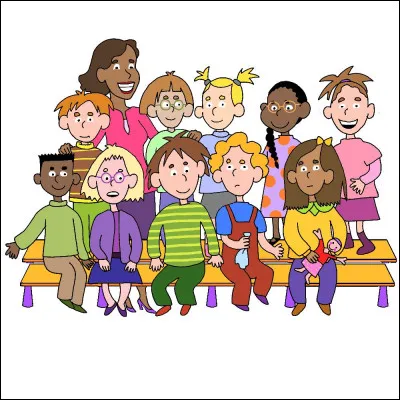 C'est la photo de classe !
Sur la photo, tu es :