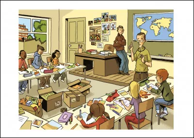 En cours, tu es du genre :