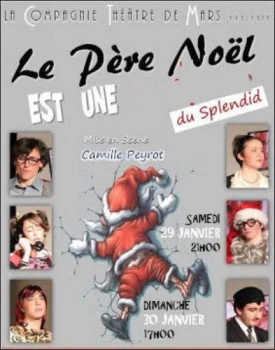 Quel est le titre de la pièce de théâtre créée en 1979 par la troupe du Splendid ?