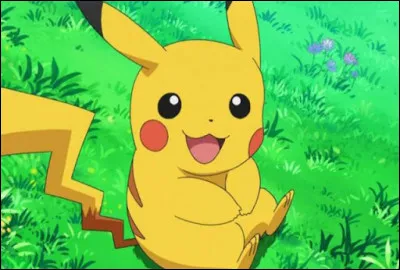 Nous apercevons ici le Pok&eacute;mon Pikachu.