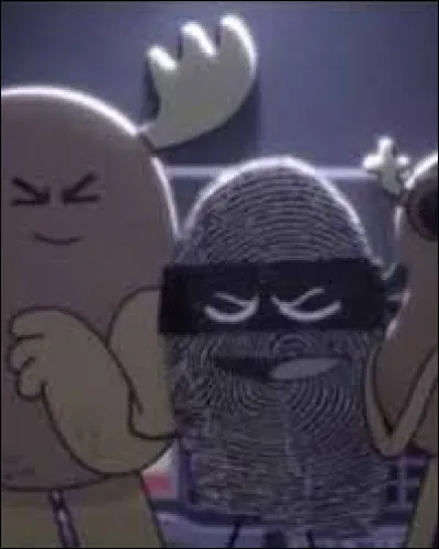 Avec quoi le voleur cambriole-t-il la supérette ?