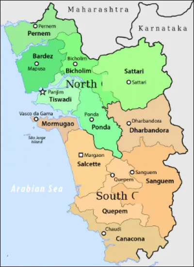 Quelle est cette colonie portugaise annexée par l'Inde en 1961 qui devient État en 1987 ?