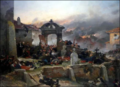 Quelle est cette célèbre bataille de la guerre franco-prussienne de 1870 où pendant 3 jours une pluie intense de projectiles s'abat sur les soldats français faisant 5 237 tués et 14 430 blessés ?