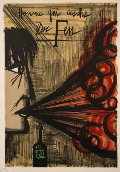 Qui a réalisé le portrait de cet "Homme crachant du feu" ?