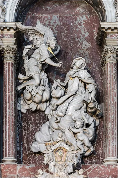 Sainte Thérèse d'Avila (1515-1582) eut le coeur "transpercé par la flèche de l'amour divin" : comment s'appelle ce phénomène ainsi que l'ordre qu'elle a créé ?