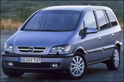 Cet Opel Zafira a été l'un des premier modèle à...
