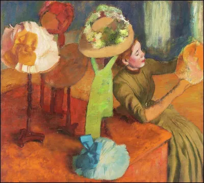 Quel peintre est l'auteur du tableau "La Boutique de mode" ?