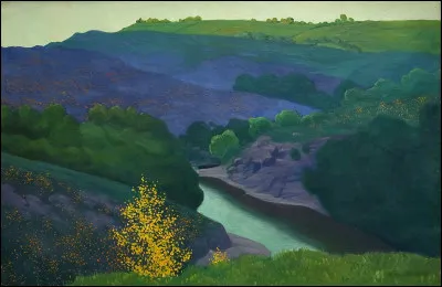 Qui a réalisé "Paysage de la Creuse" ?