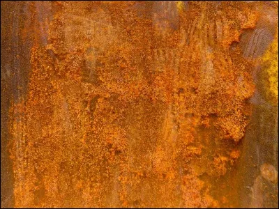 C'est de la Rouille.