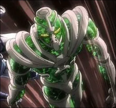 Hierophant Green a entre autres le pouvoir d'envoyer des pierres précieuses. Lesquelles ?