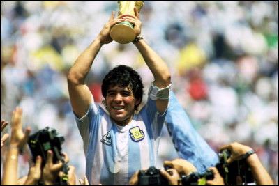 En quelle année l'Argentine de Diego Maradona a-t-elle remportée la Coupe du monde de football ?