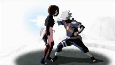 Que fait Obito quand il voit Rin se faire tuer par Kakashi ?