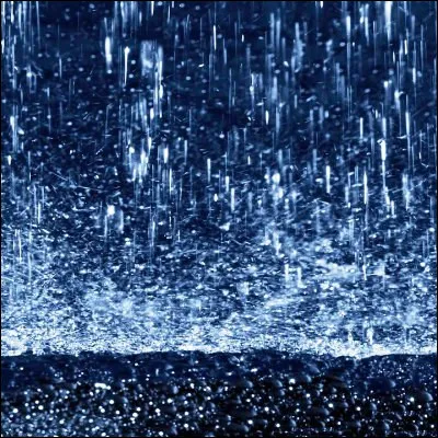 Selon les frères Goncourt, qu'est-ce que la pluie, en province ?