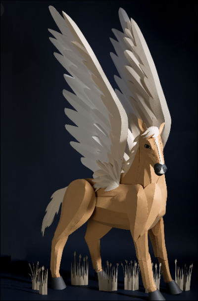 Comment appelle-t-on cette race de cheval ailé ?