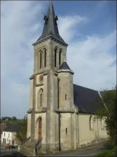 Vous avez l'église Saint-Sulpice de Dehault. Commune Sarthoise, dans le Perche, elle se trouve en région ...