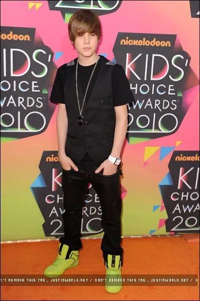 A-t-il participé au Kid's Choice Awards dans la nuit du 27 au 28 mars 2010 ?