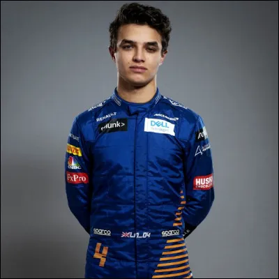 Poursuivons avec Lando Norris, pilote McLaren et titularisé pour la saison 2019. Quel numéro se trouve sur sa voiture ?