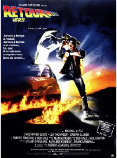 Quel est ce film culte de science-fiction américain réalisé par Robert Zemeckis en 1985 ?