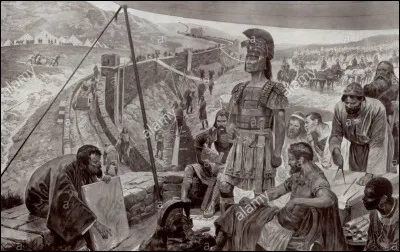 Quel empereur en 120 ordonna l'édification d'un mur de 117 km en Angleterre actuelle, afin de protéger la frontière de l'Empire romain ?