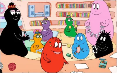 Durant quelle décennie est apparue la série télévisée d'animation "Barbapapa" ?