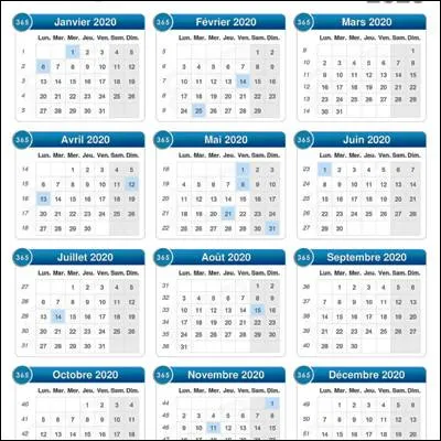 Quelle période correspond au quart d'une année ?