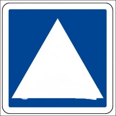 Cette forme de panneau veut dire (il y a plusieurs réponses) :