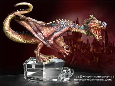 Pour la première tâche Krum a comme dragon un boutefeu...